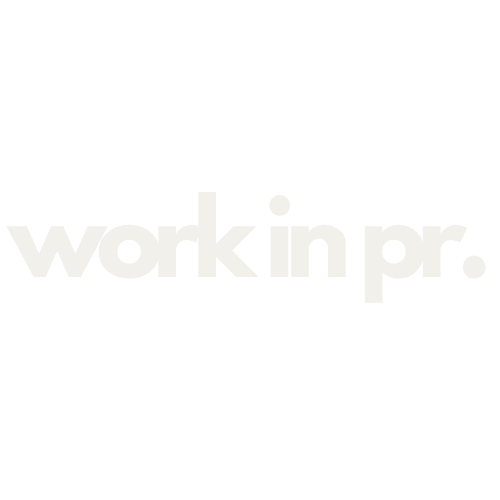 work in pr.